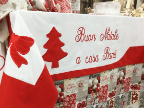 Tovaglia BUON NATALE PERSONALIZZATA