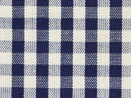 Tovaglia geometria quadri piccoli blu