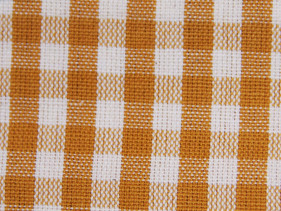 Tovaglia geometria quadri piccoli giallo