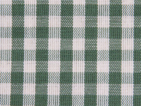 Tovaglia geometria quadri piccoli verde