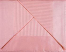 LENZUOLO IN RASO DI PURO COTONE ROSA