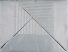 LENZUOLO IN RASO DI PURO COTONE GRIGIO 02