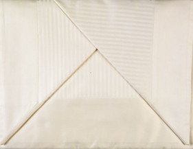 LENZUOLO IN RASO DI PURO COTONE BEIGE