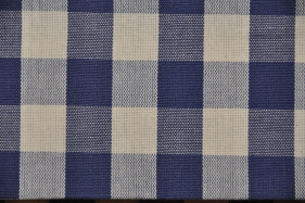 Tovaglia geometria quadro grande blu