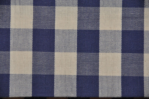 Tovaglia geometria quadro grande blu