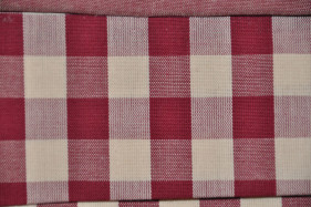 Tovaglia geometria quadro grande bordeaux