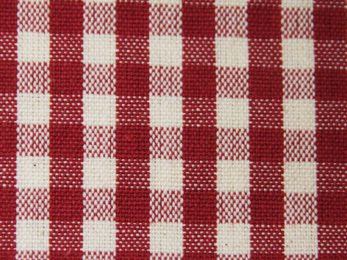 Tovaglia geometria quadro piccolo rosso