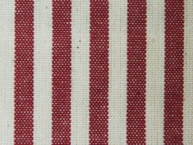 Tovaglia geometria riga piccola rosso