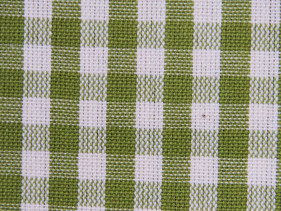 Tovaglia geometria quadro piccolo verde acido