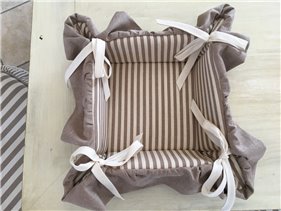 Cestino Pane Elegancy Geometria