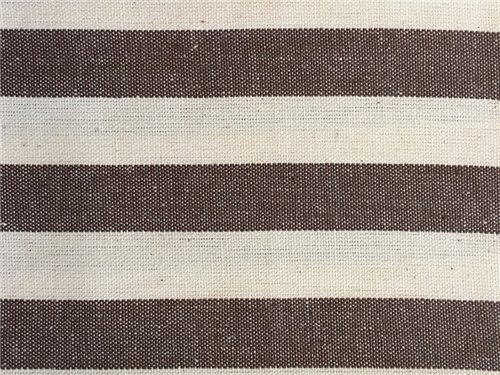 Tovaglia geometria riga grande marrone