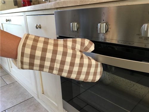 GUANTONE DA FORNO SIMPLICITY GEOMETRIA