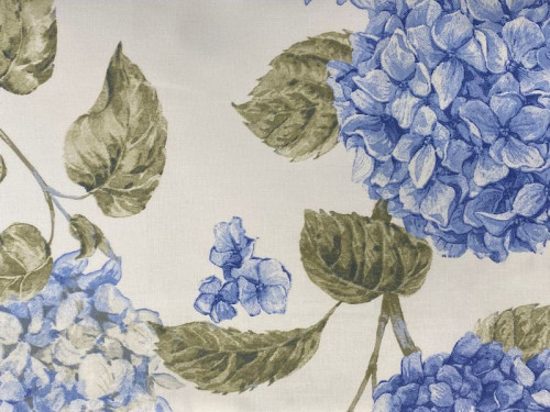 Tovaglia Fantasia Ortensia Blu
