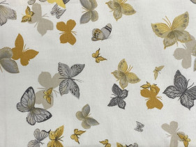 Tovaglia Fantasia Farfalle Gialle
