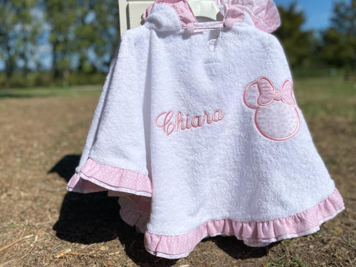 PONCHO BAMBINA MINNIE