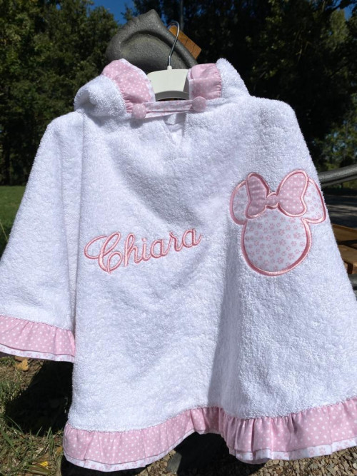PONCHO BAMBINA MINNIE