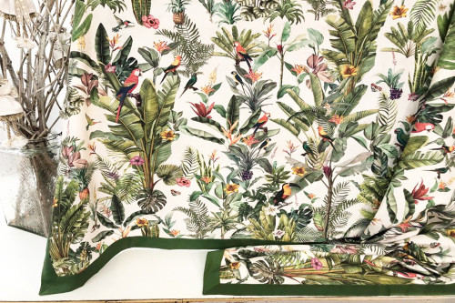 Tovaglia Digitale Pappagalli tropicali