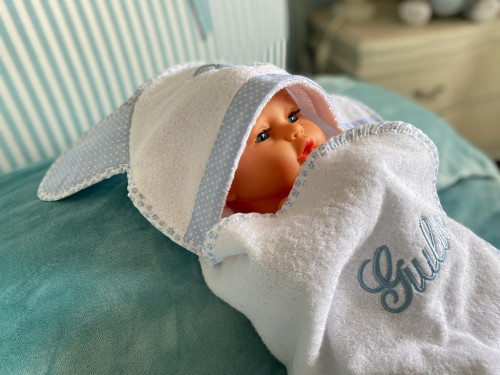 ASCIUGAMANO CONIGLIETTO TOPOLINO/MINNIE