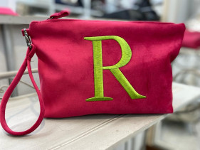 CLUTCH GRANDE fucsia con...