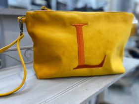 CLUTCH GRANDE gialla con...