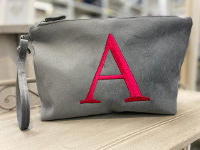 CLUTCH GRANDE grigia con...