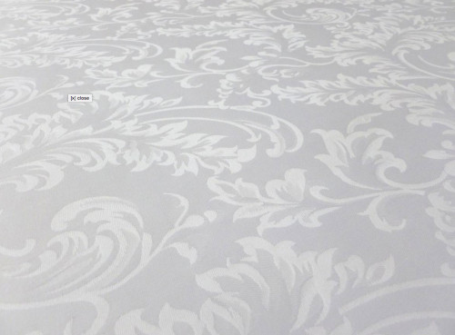 Fiandra damasco bianco 140x240 cm