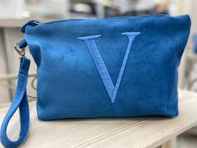 CLUTCH GRANDE Azzurro con...