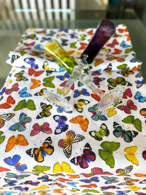 TOVAGLIA FANTASIA Farfalle multi-color
