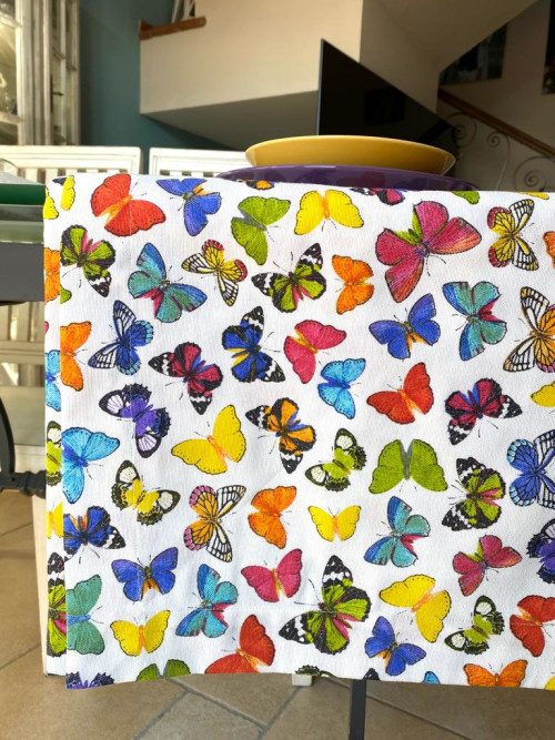 TOVAGLIA FANTASIA Farfalle multi-color