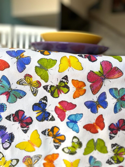 TOVAGLIA FANTASIA Farfalle multi-color