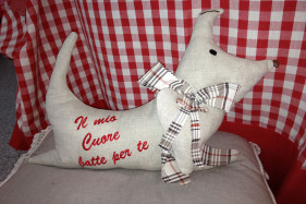 Cane Fermaporta PERSONALIZZATO
