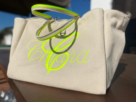 Borsa Canvas reversibile