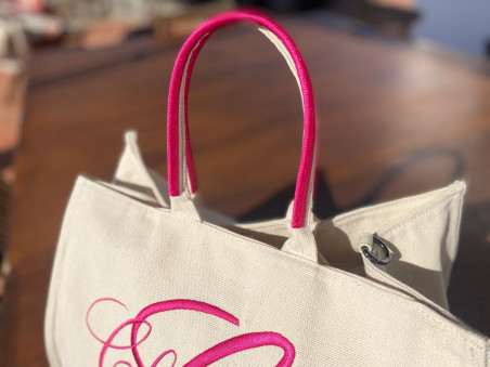 Borsa Canvas reversibile