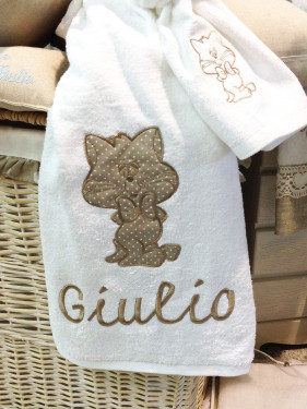 Set Asciugamano Gattino